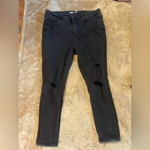 Old Navy Black Skinny Jeans for Women 16